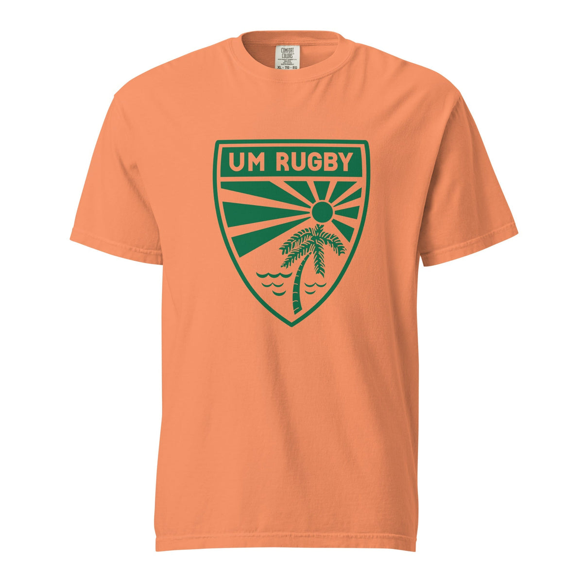 Rugby Imports UMiami Rugby Garment Dyed T-Shirt