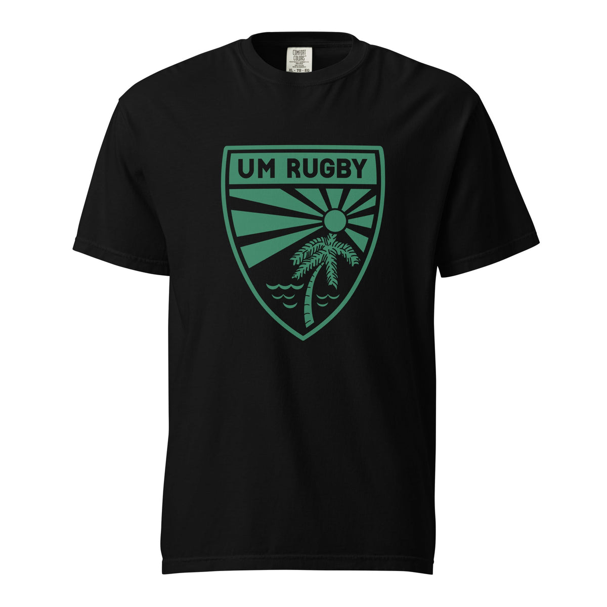 Rugby Imports UMiami Rugby Garment Dyed T-Shirt