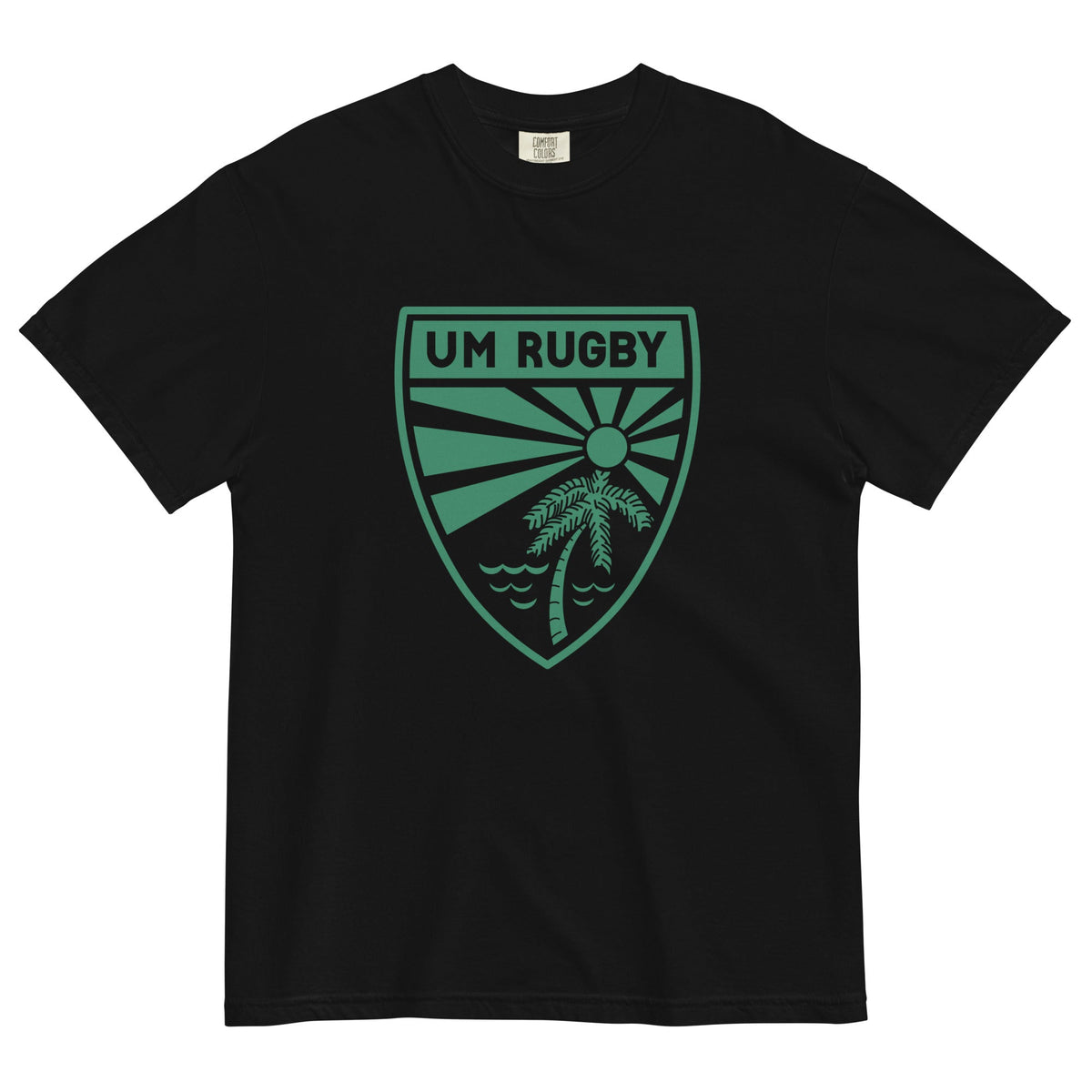 Rugby Imports UMiami Rugby Garment Dyed T-Shirt