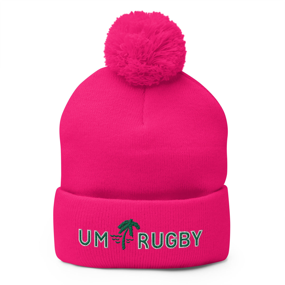 Rugby Imports UMiami Rugby Pom Beanie
