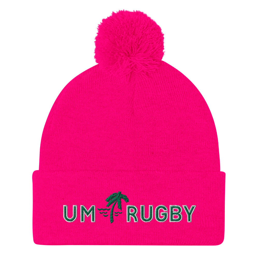 Rugby Imports UMiami Rugby Pom Beanie