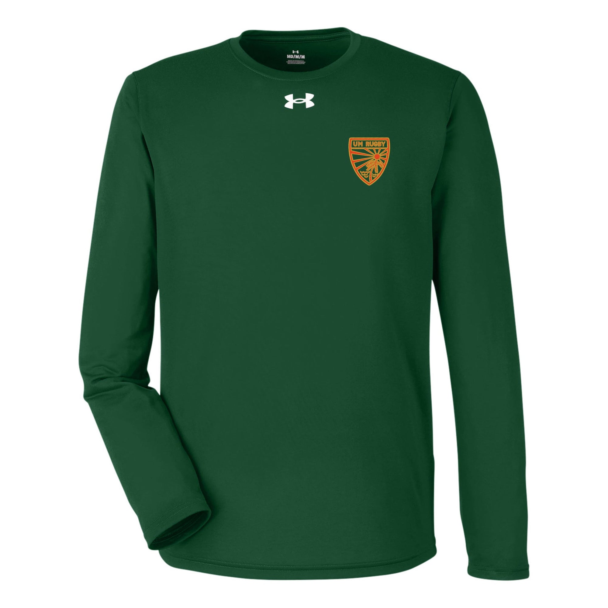 Rugby Imports UMiami Rugby UA Team Tech LS T-Shirt