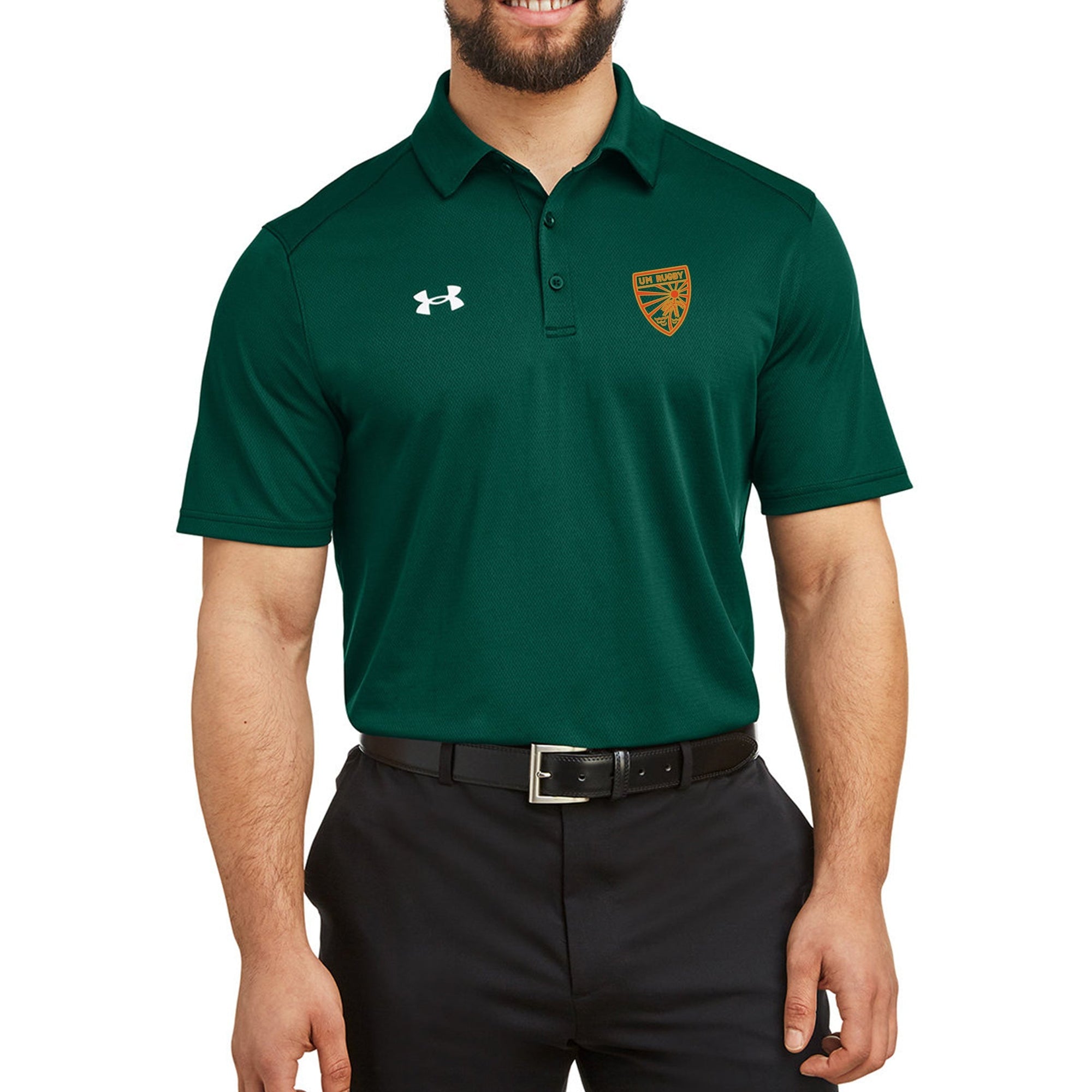 Rugby Imports UMiami Rugby UA Team Tech Polo