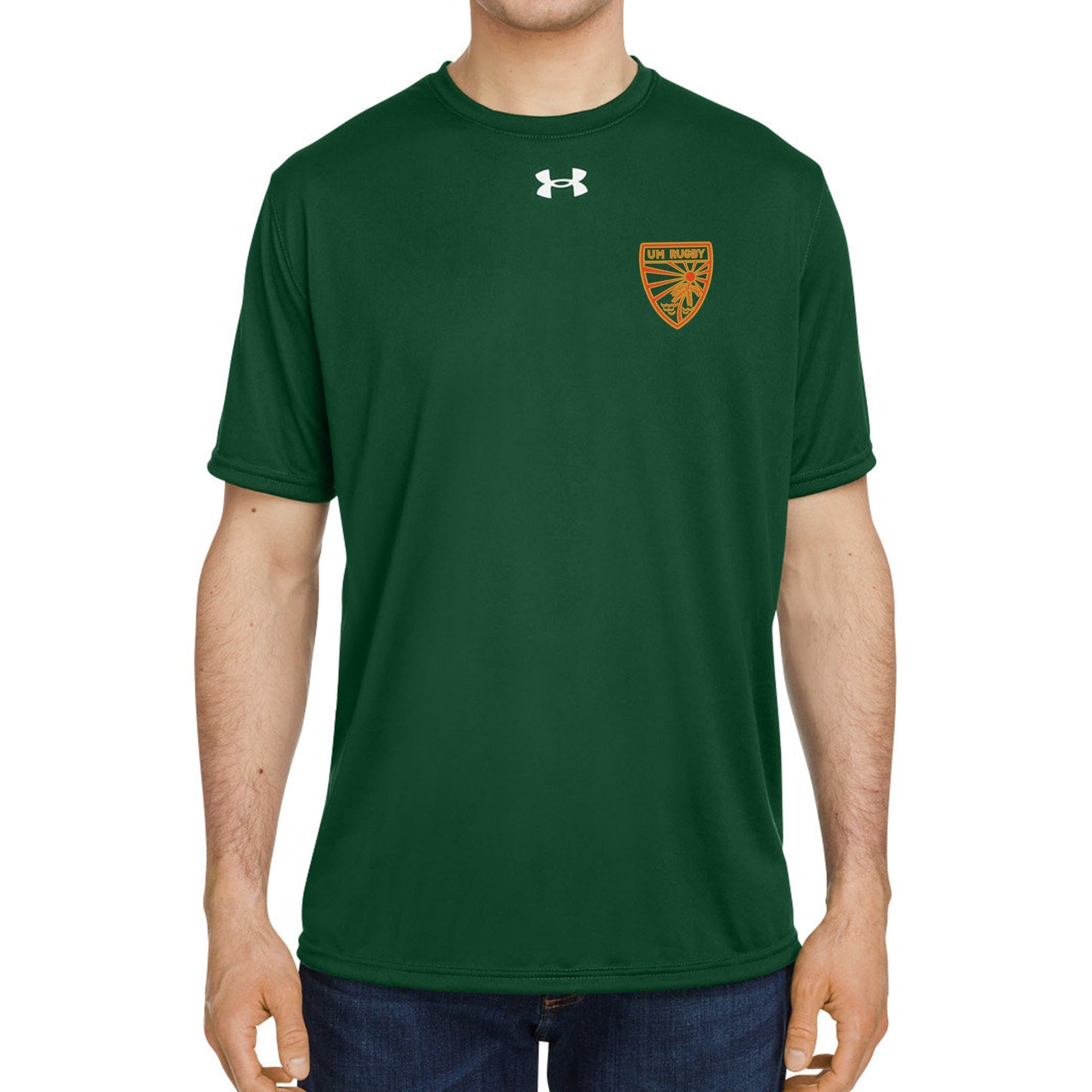 Rugby Imports UMiami Rugby UA Team Tech T-Shirt