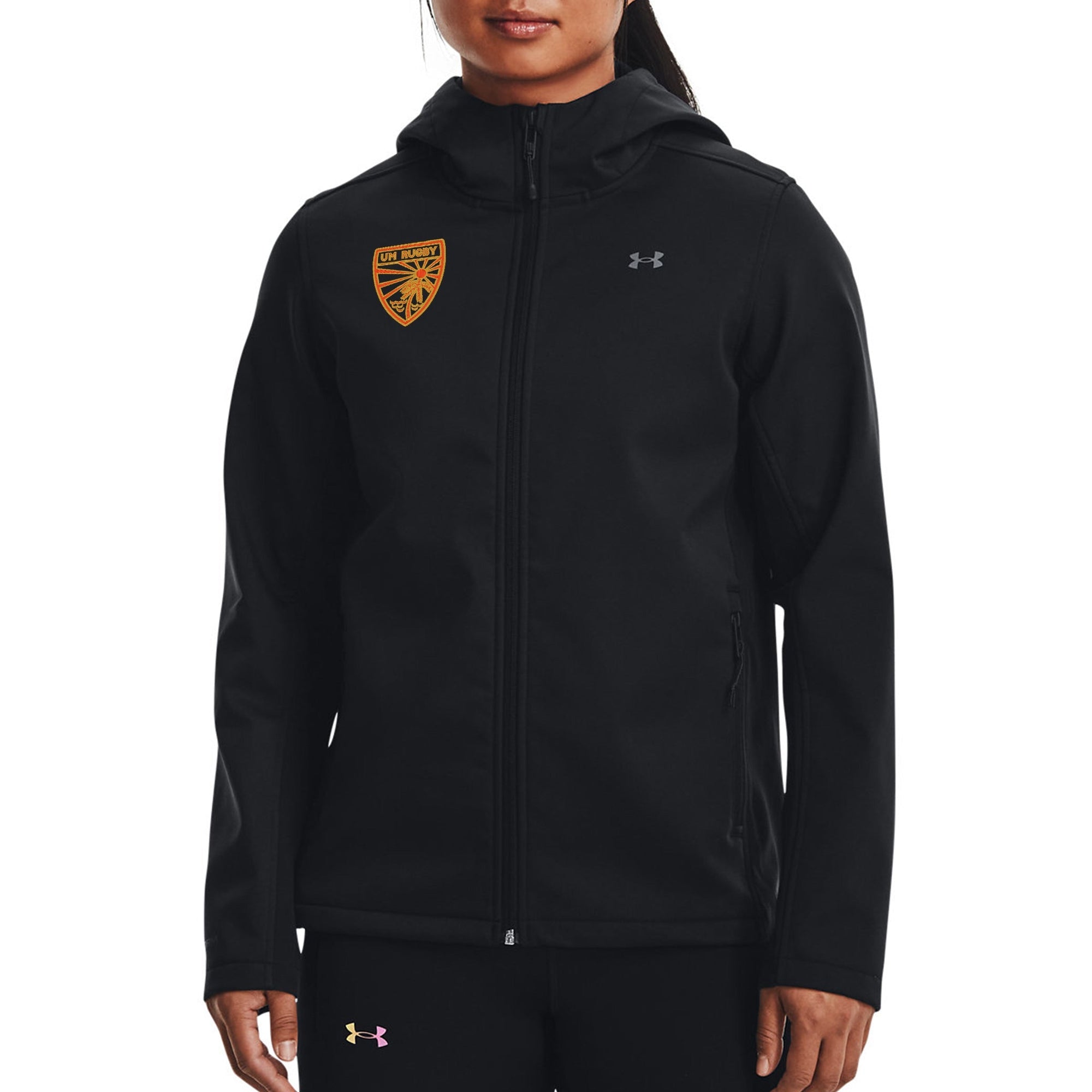 Rugby Imports UMiami Rugby UA Women's CGI Hooded Jacket