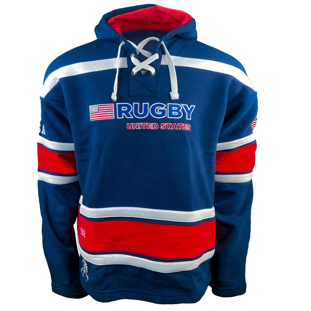 Rugby Imports United States Rugby Laced Hoodie