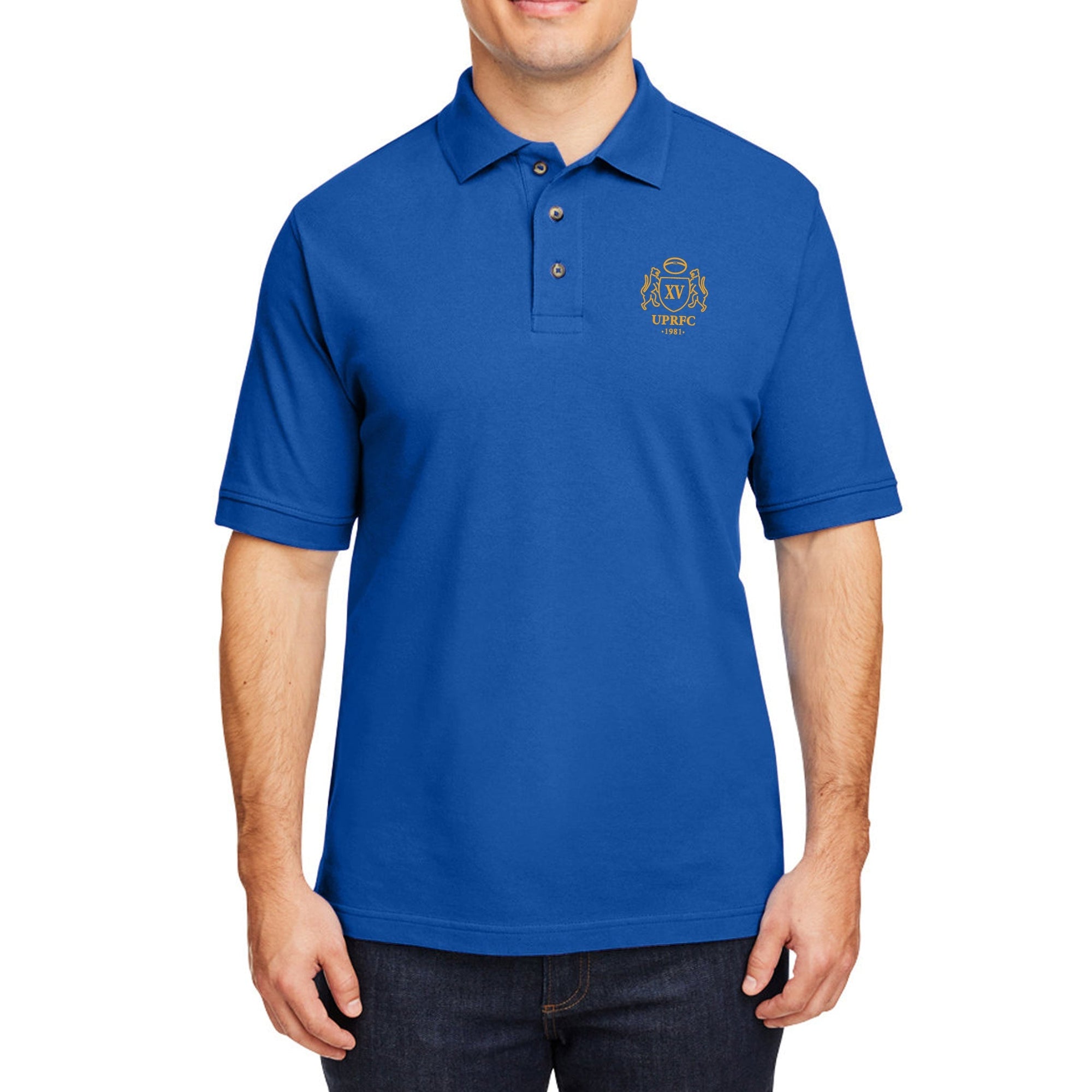 Rugby Imports UPitt RFC Ringspun Cotton Polo