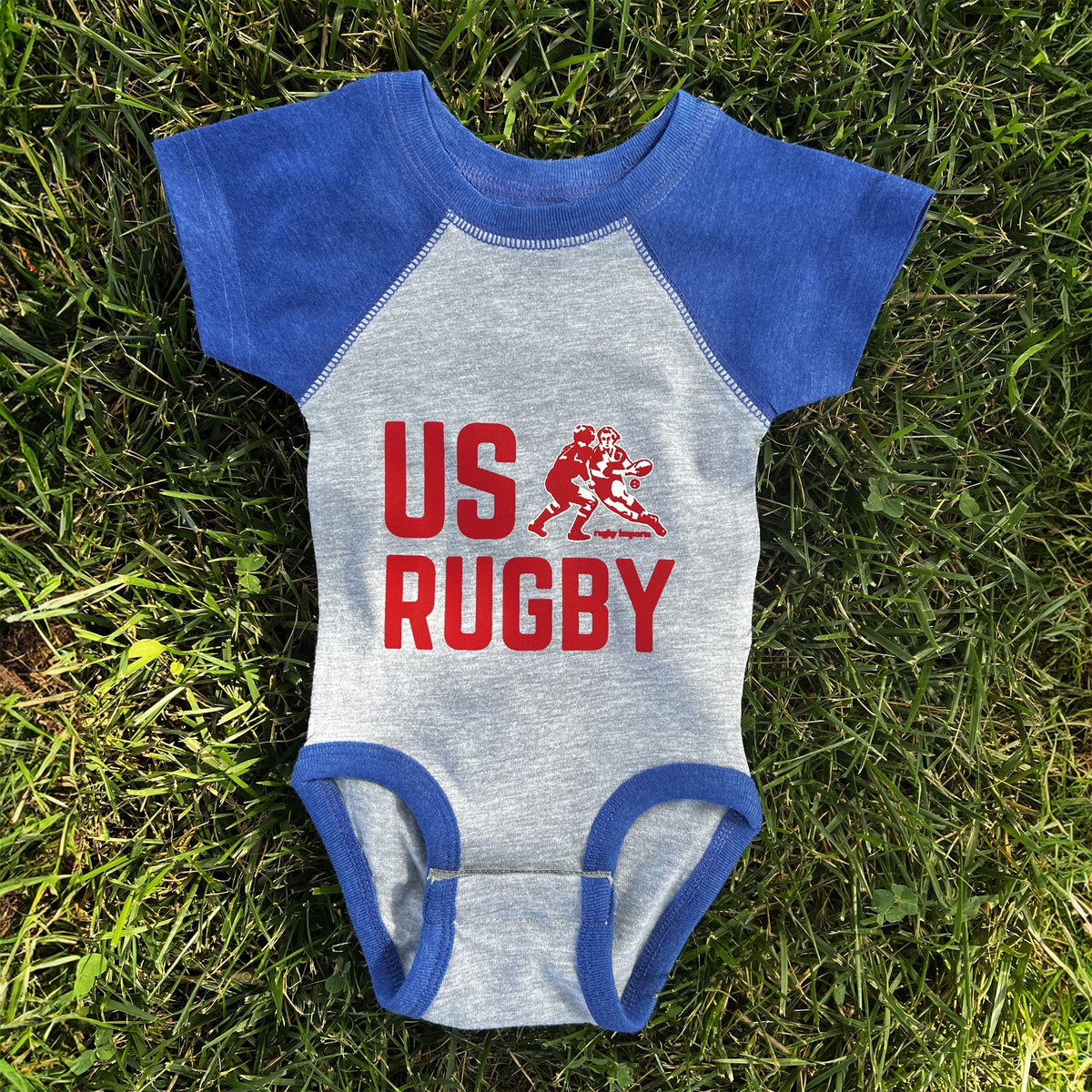 Throw Baby Rugby US Rugby Baby Onesie - Rugby Imports
