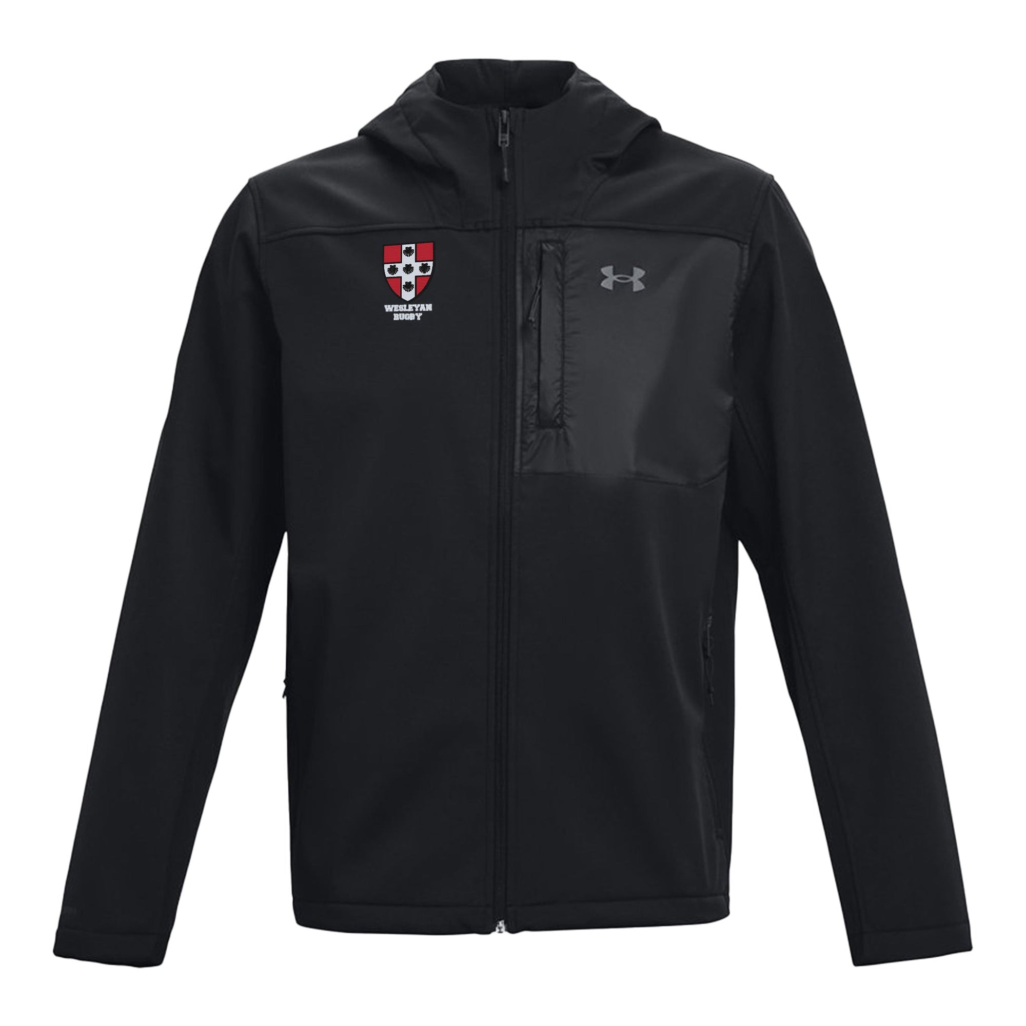 Rugby Imports Wesleyan Rugby Coldgear Hooded Infrared Jacket