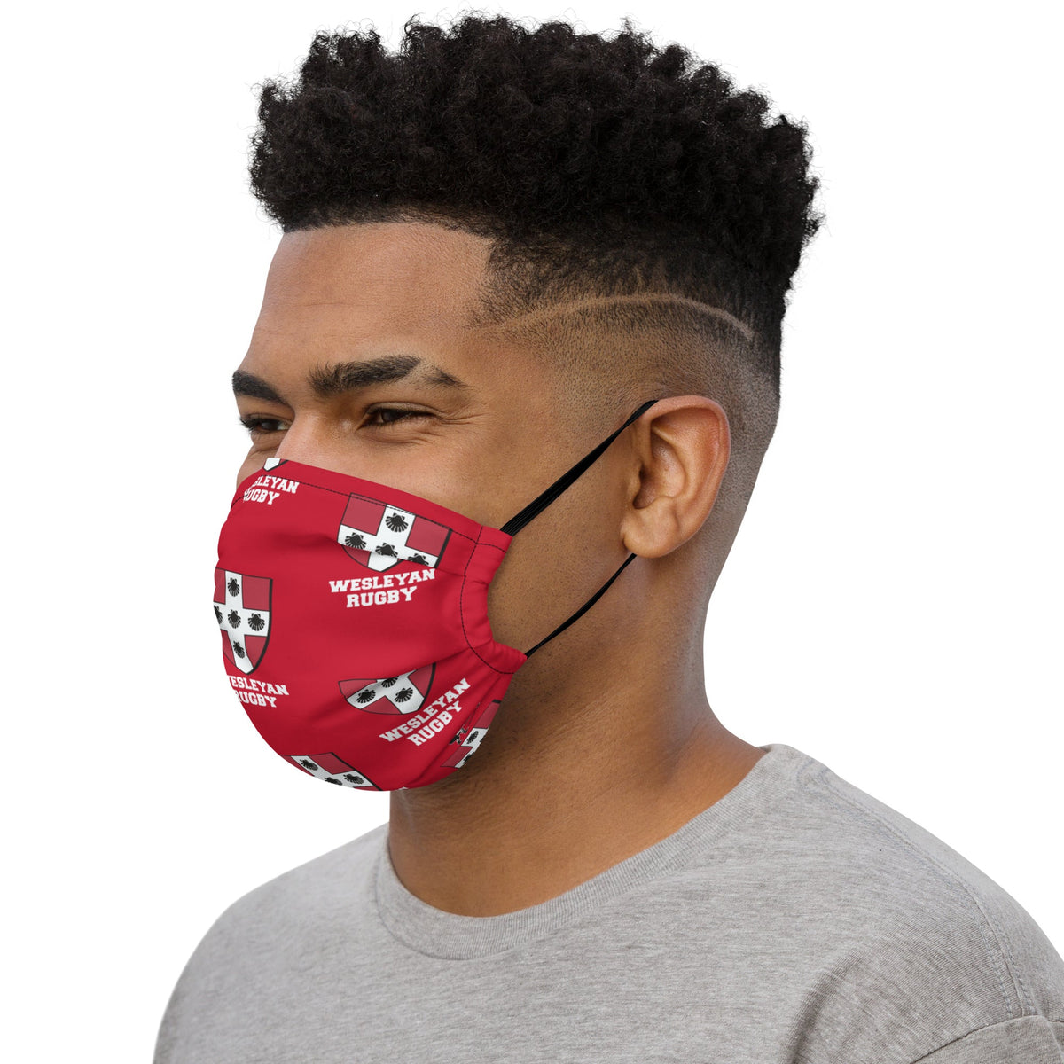 Rugby Imports Wesleyan Rugby Premium Face Mask