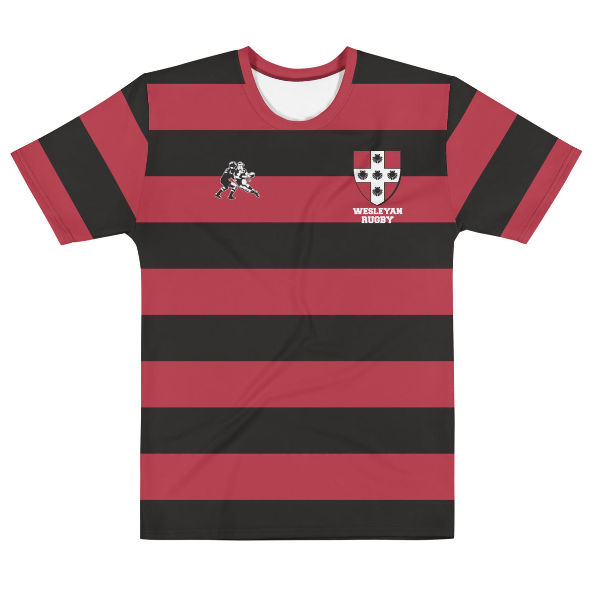 Rugby Imports Wesleyan Rugby Striped T-shirt