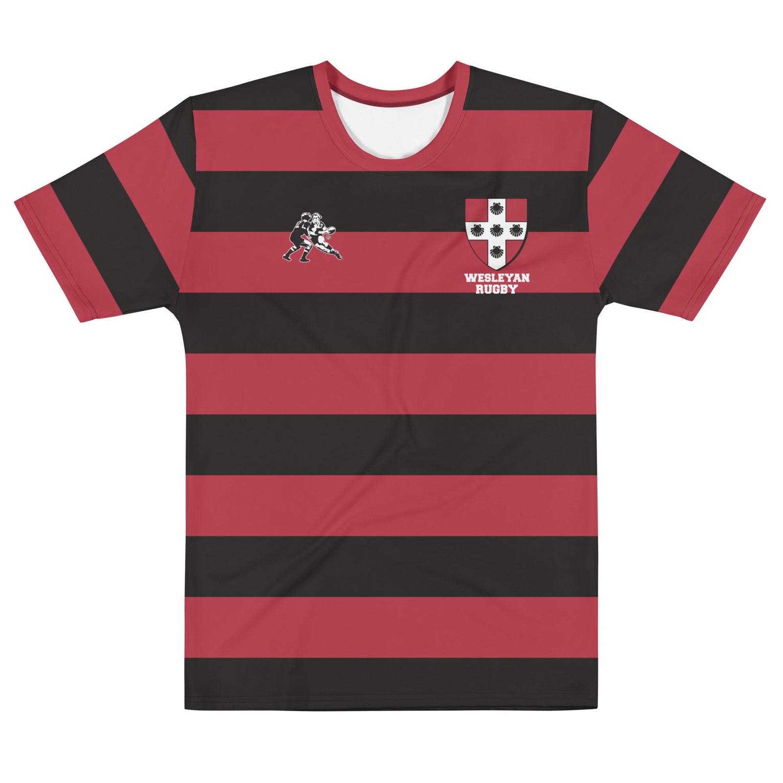 Rugby Imports Wesleyan Rugby Striped T-shirt
