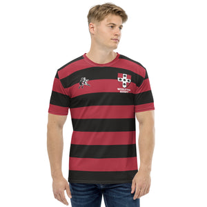 Rugby Imports Wesleyan Rugby Striped T-shirt