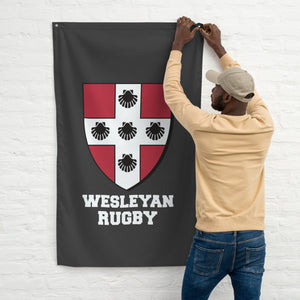 Rugby Imports Wesleyan Rugby Wall Flag