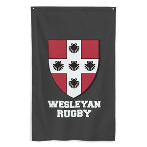 Rugby Imports Wesleyan Rugby Wall Flag