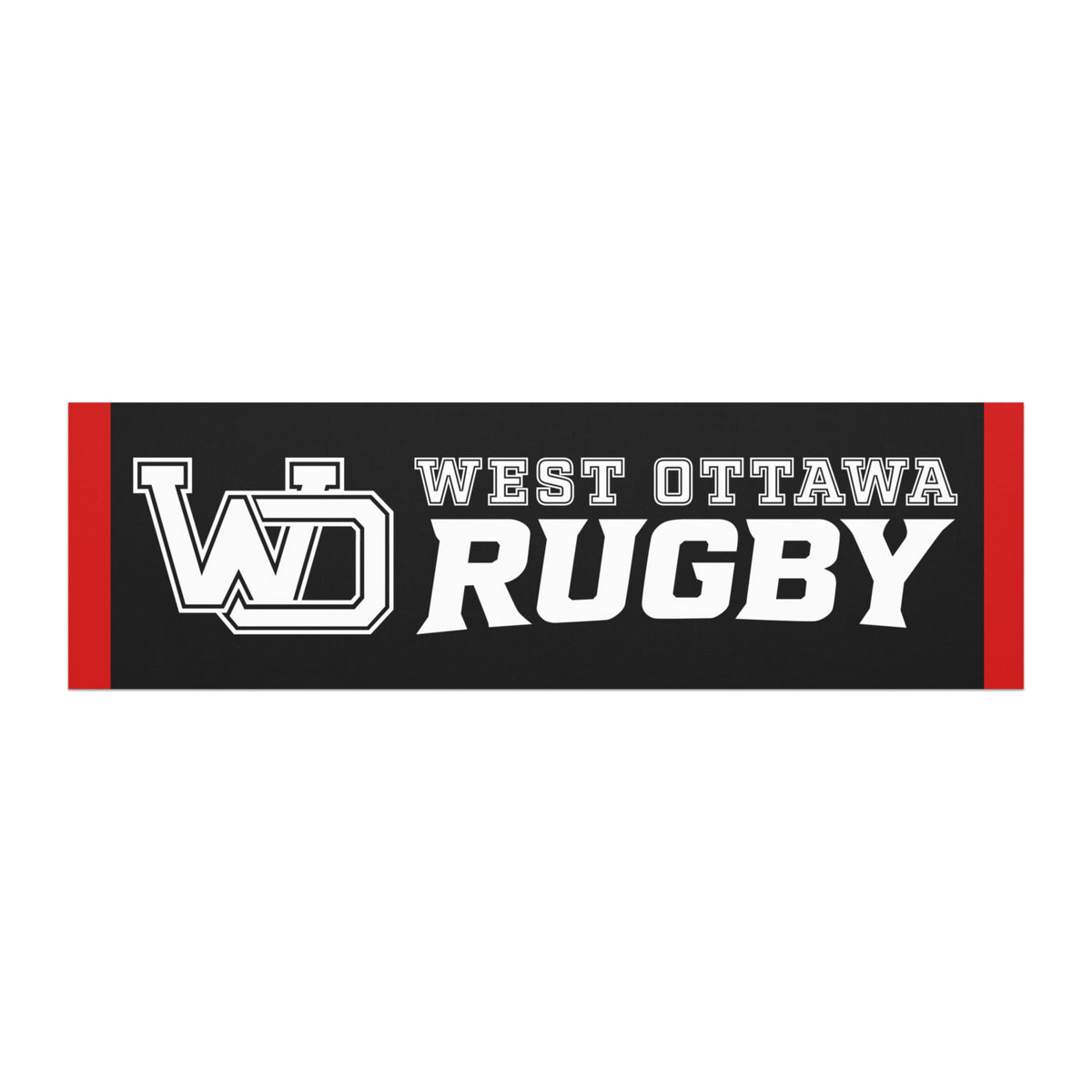 Rugby Imports West Ottawa Rugby Car Magnet
