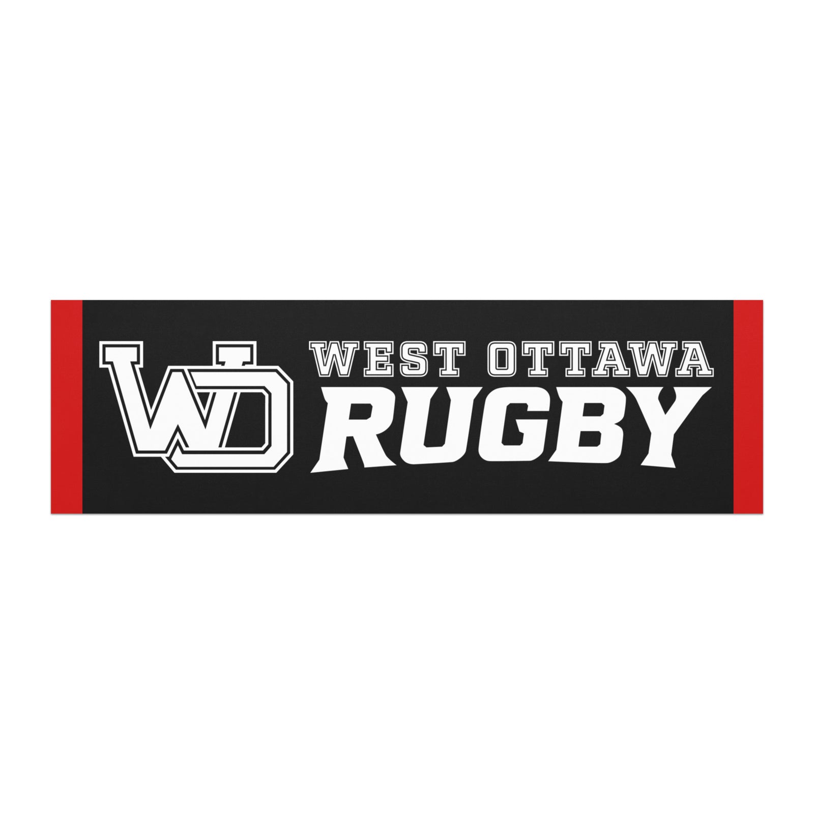 Rugby Imports West Ottawa Rugby Car Magnet