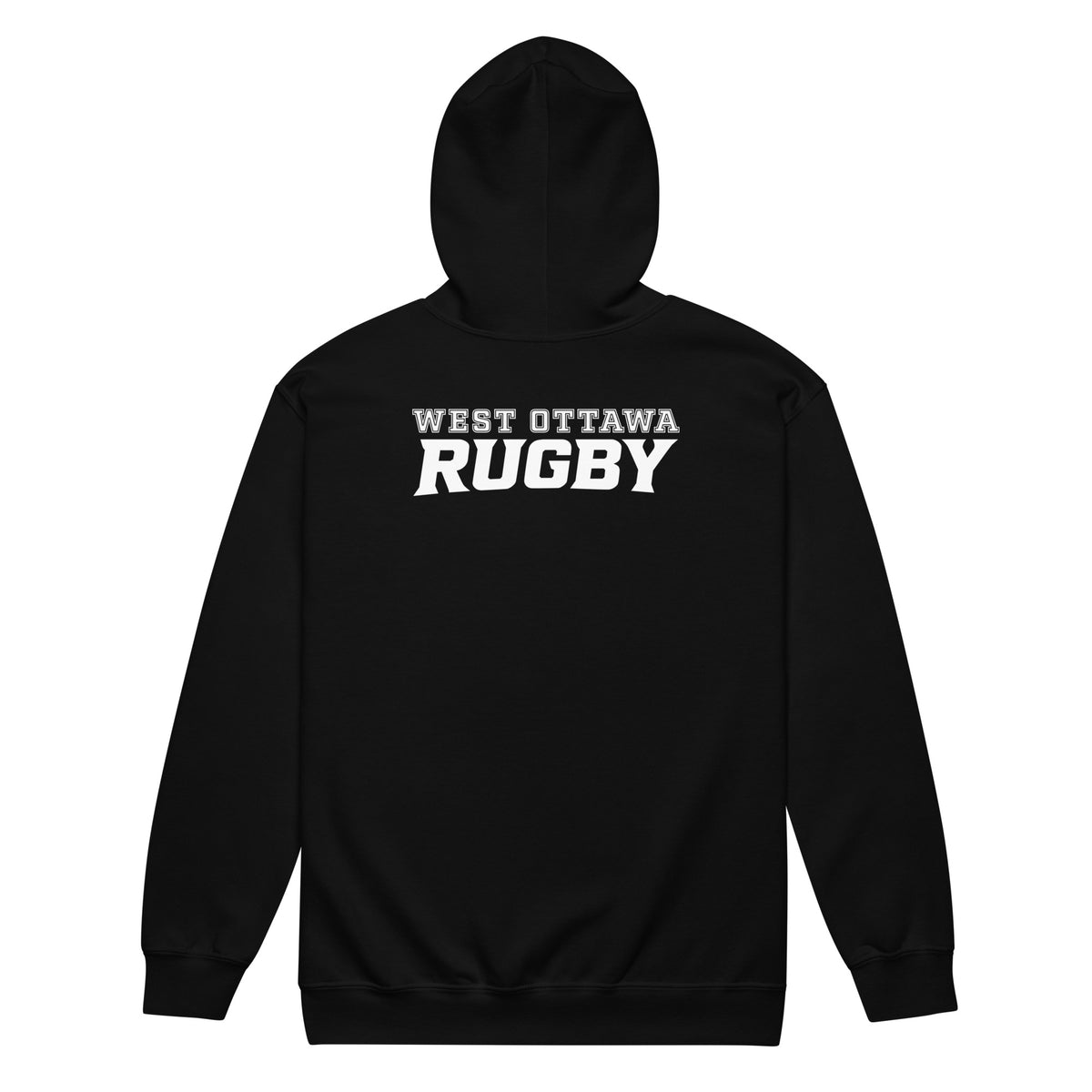 Rugby Imports West Ottawa Rugby Heavy Blend Zip Hoodie