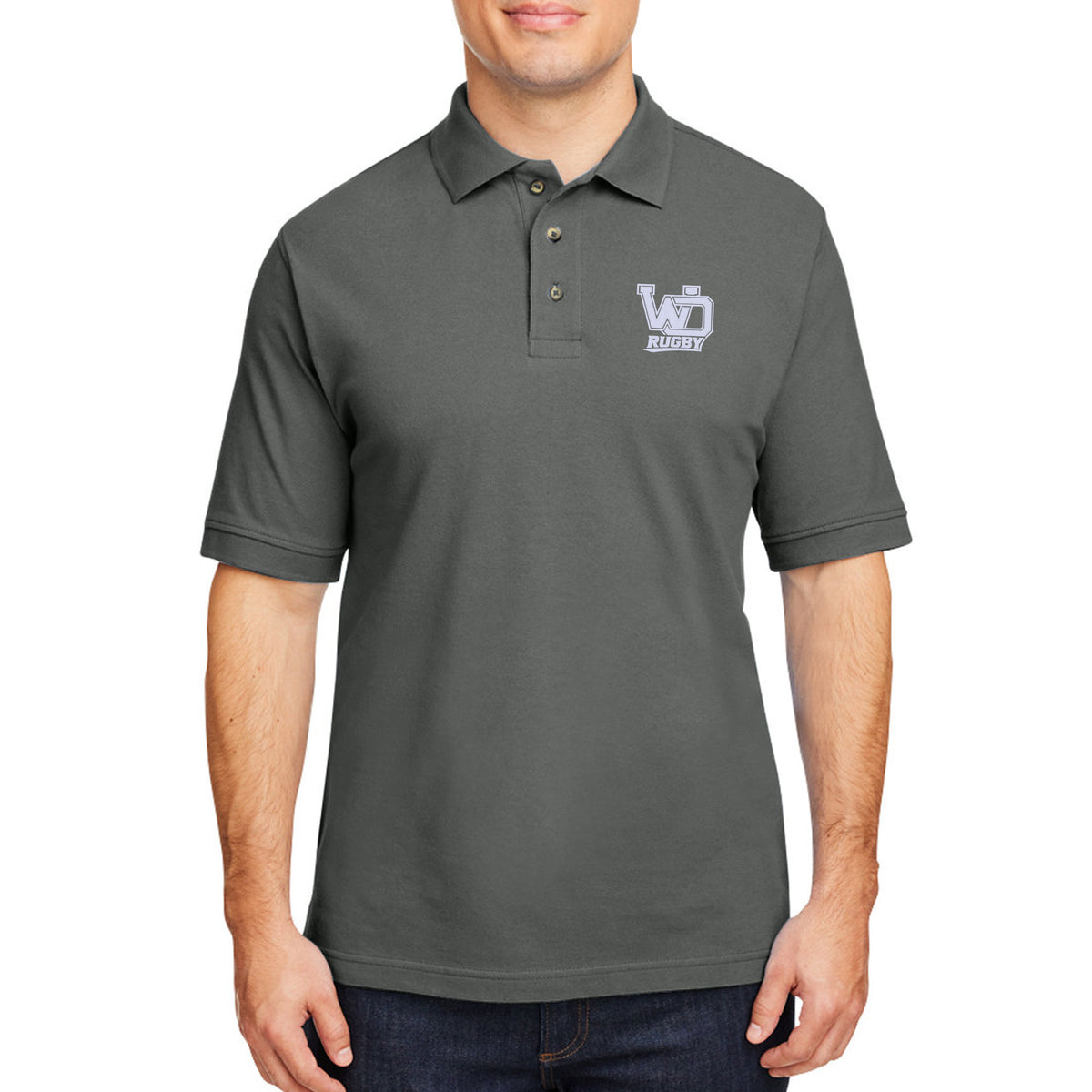 Rugby Imports West Ottawa Rugby Ringspun Cotton Polo