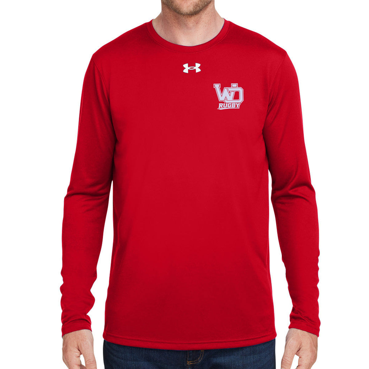 Rugby Imports West Ottawa Rugby UA Team Tech LS T-Shirt