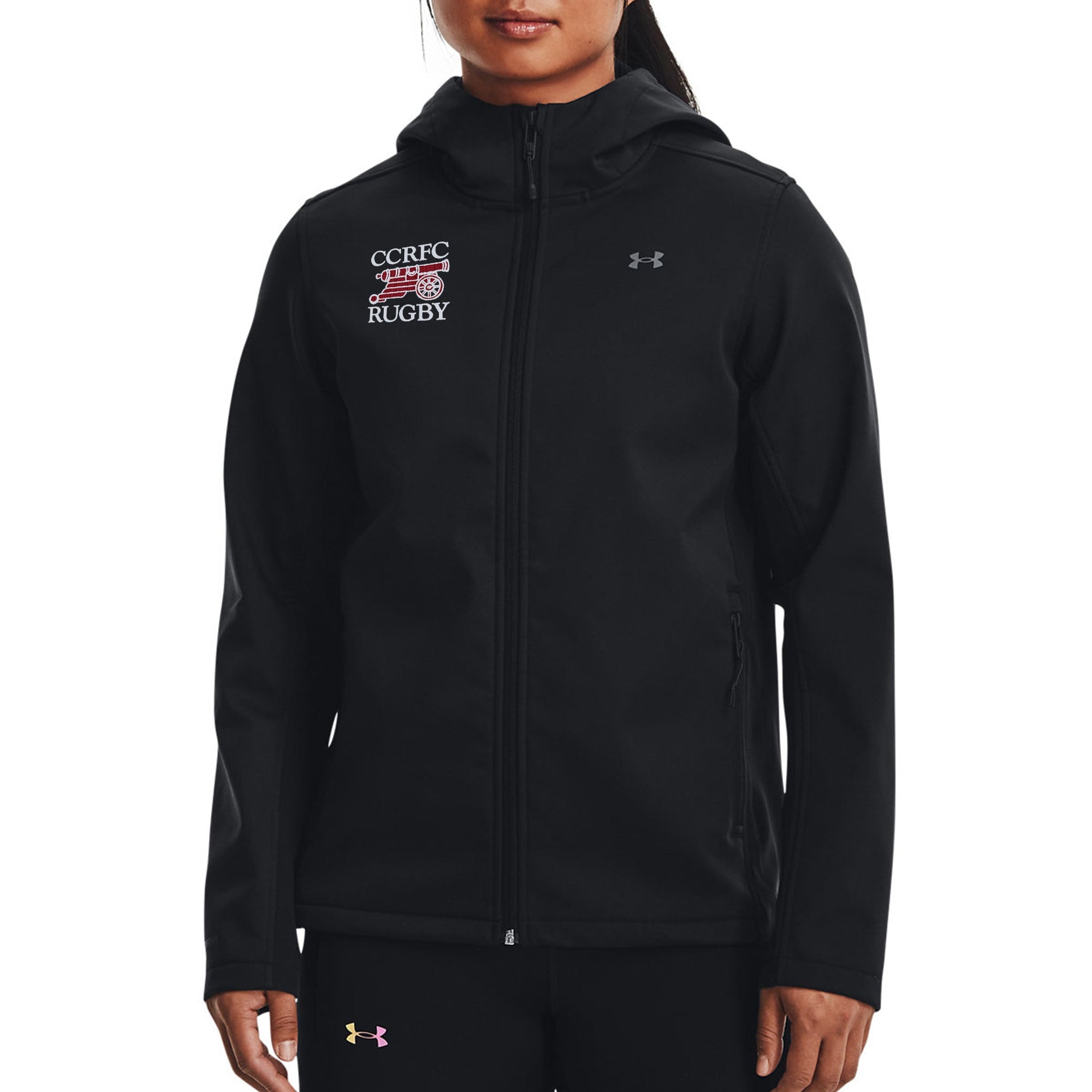 Rugby Imports Concord Carlisle RFC Women's Coldgear Hooded Infrared Jacket