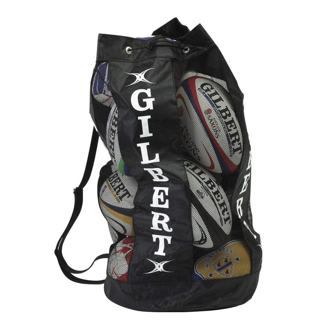 Gilbert Rugby Direct Rugby Bags Black Gilbert Breathable Rugby Ball Bag