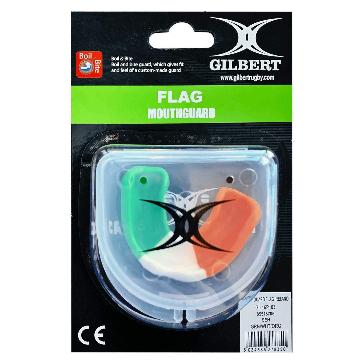 Gilbert Academy Ireland Flag Mouthguard