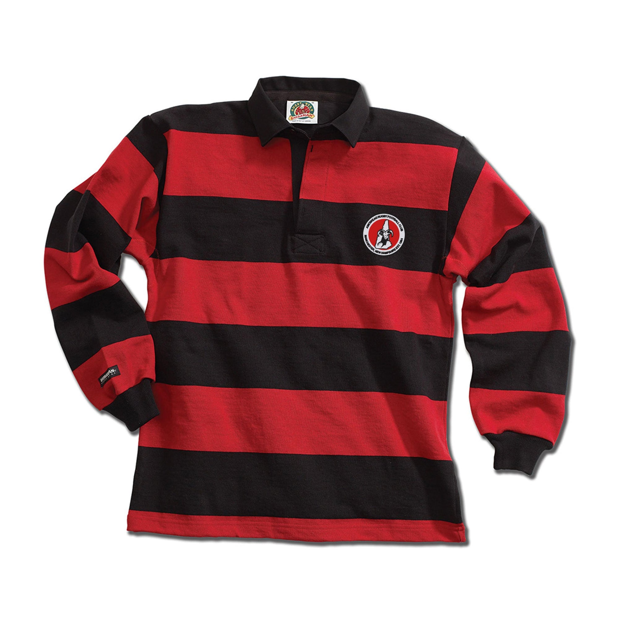 Rugby Imports Amoskeag RFC Traditional 4 Inch Stripe Rugby Jersey