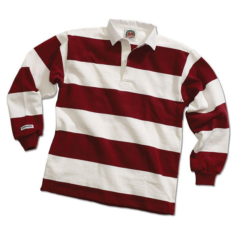 Barbarian Traditional 4 Inch Stripe Rugby Jersey Rugby Imports