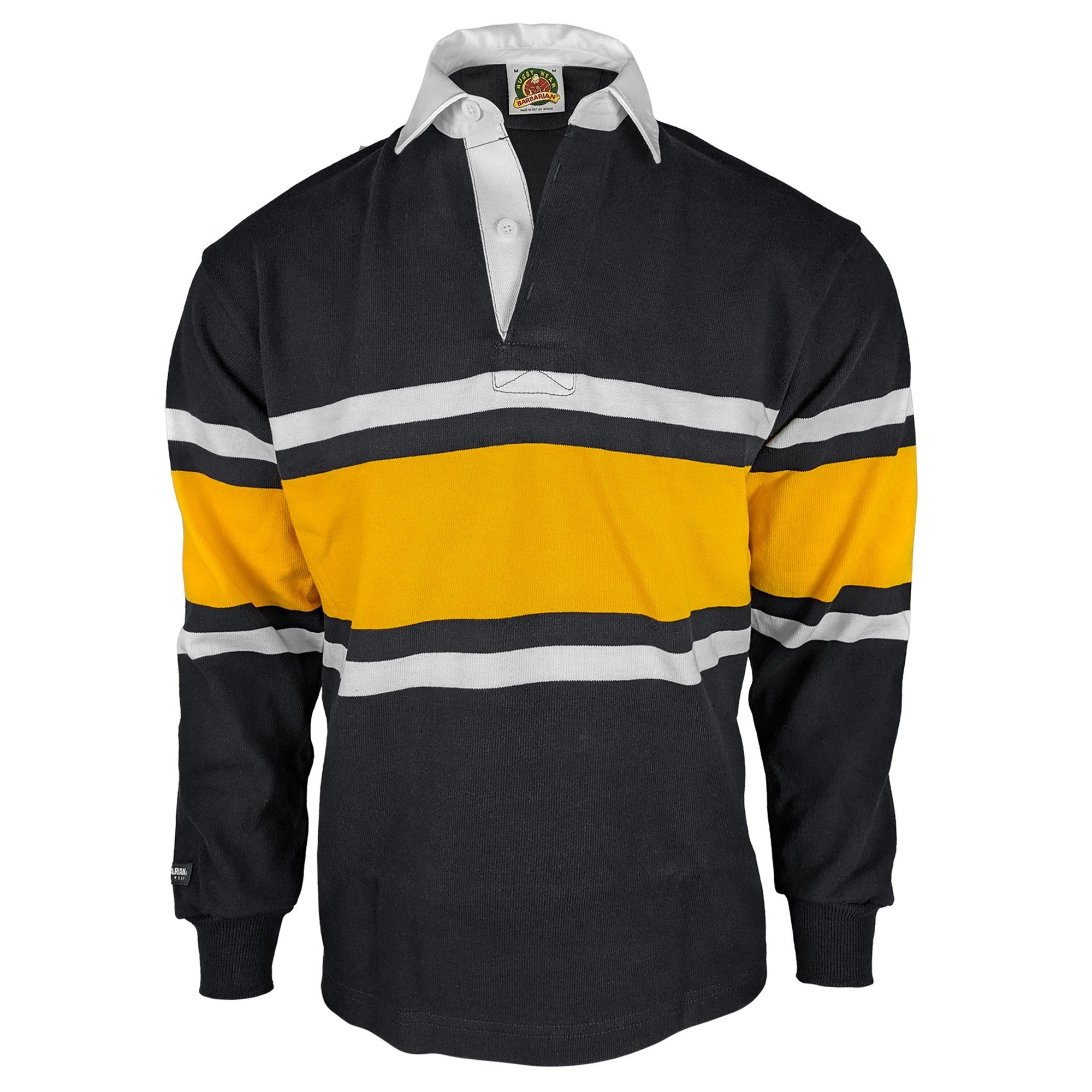 Rugby Imports Barbarian Traditional Collegiate Stripe Rugby Jersey