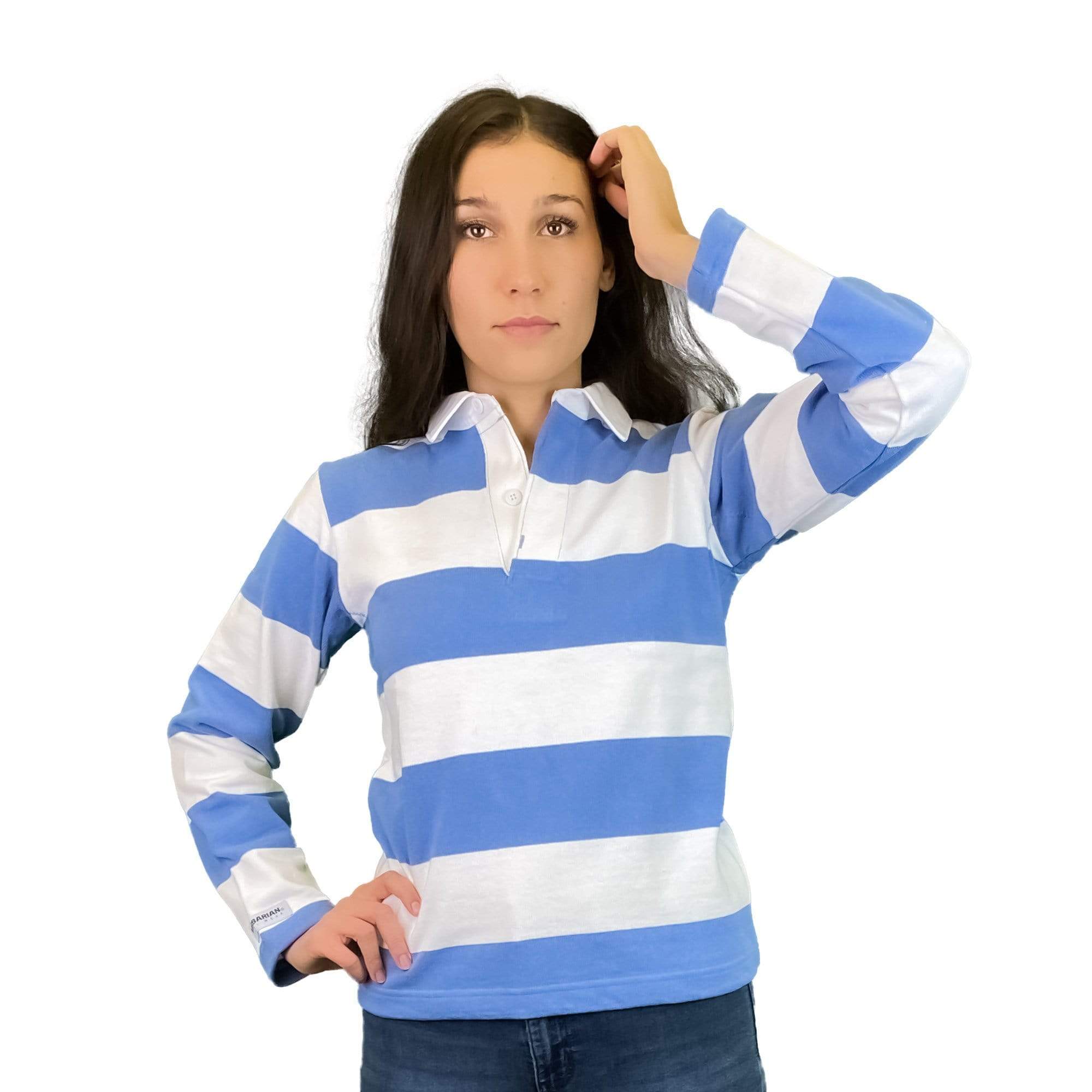 Barbarian Womens Stripe Rugby Jersey