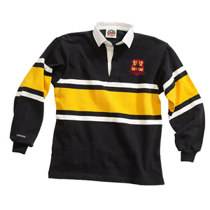 Rugby Imports Black Widows RFC Collegiate Stripe Rugby Jersey