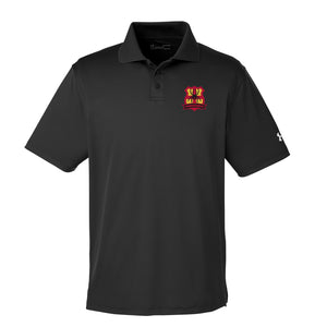 Rugby Imports Black Widows RFC Corp Performance Polo