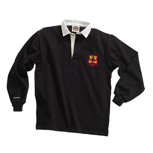 Rugby Imports Black Widows RFC Solid Traditional Rugby Jersey