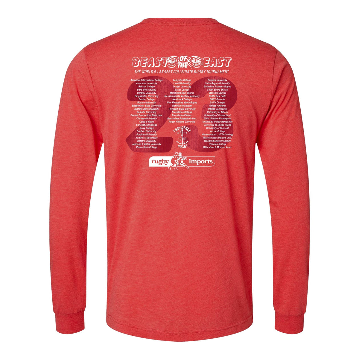 Beast of the East '23 Spicy Rugby Long Sleeve - Rugby Imports