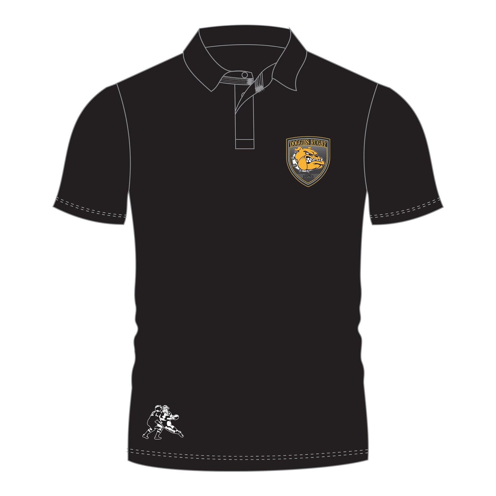 Rugby Imports Brockport Doggies Social Rugby Jersey