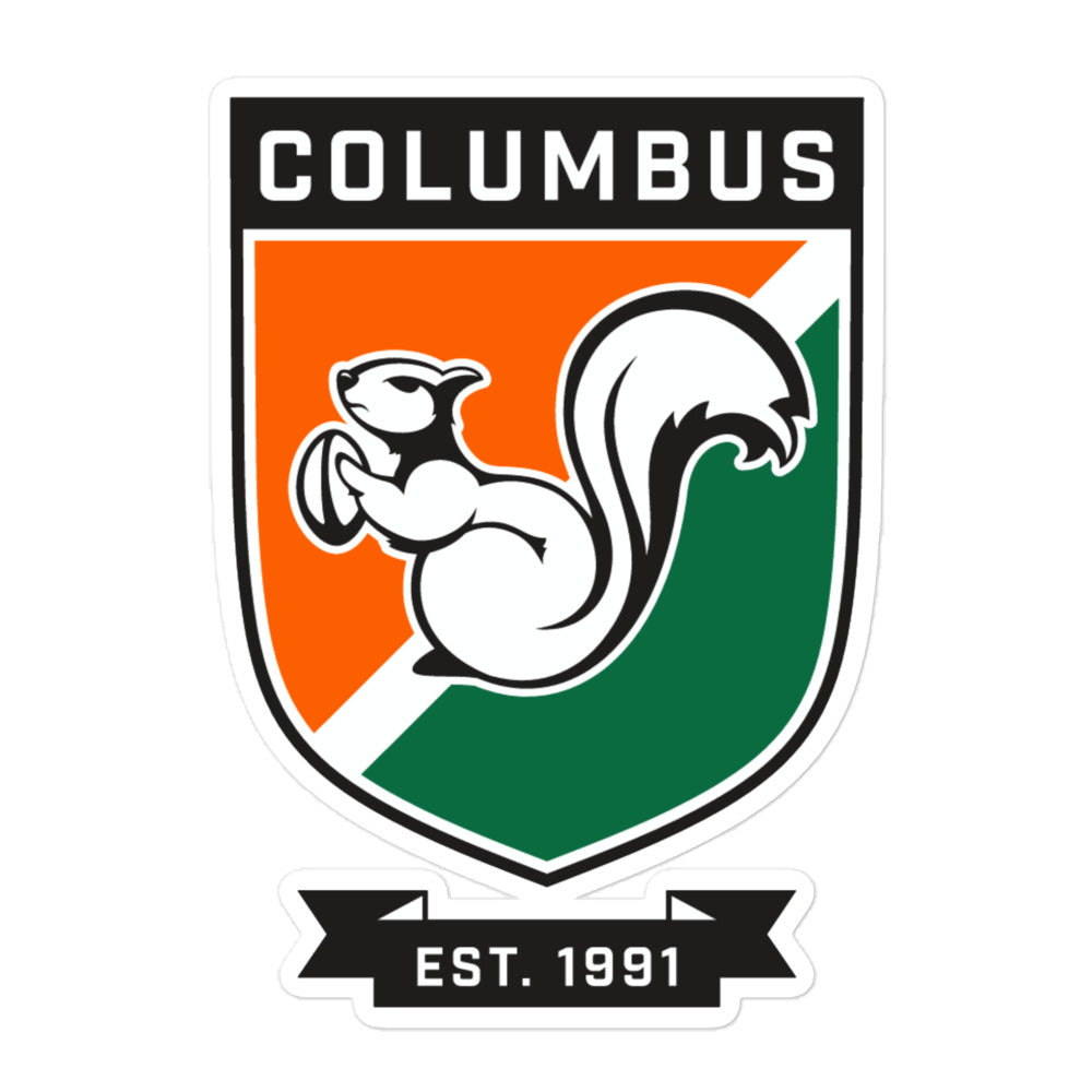 Rugby Imports Bubble-free stickers