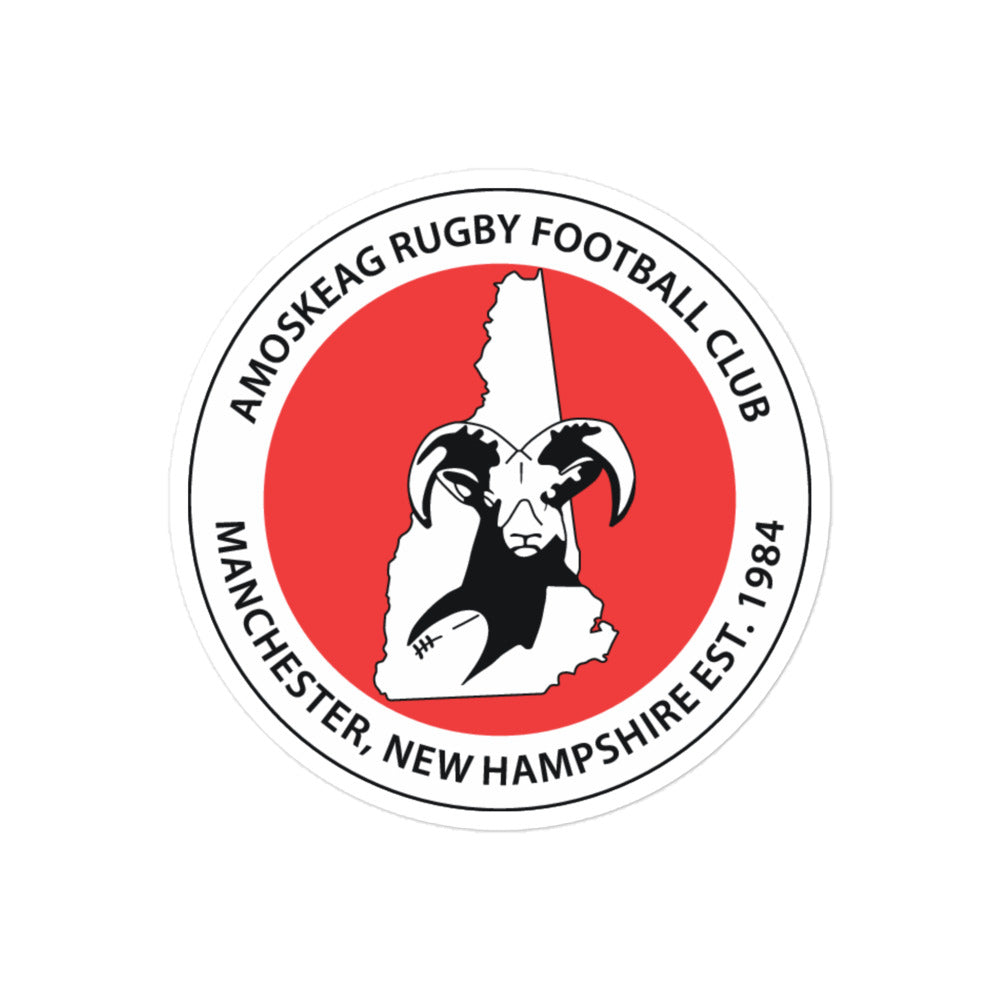 Rugby Imports Bubble-free stickers