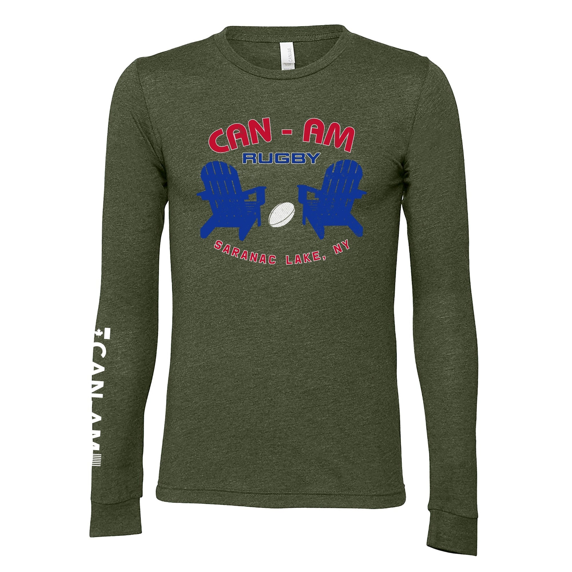 Rugby Imports Can-Am Adirondack Chairs Long Sleeve Tee
