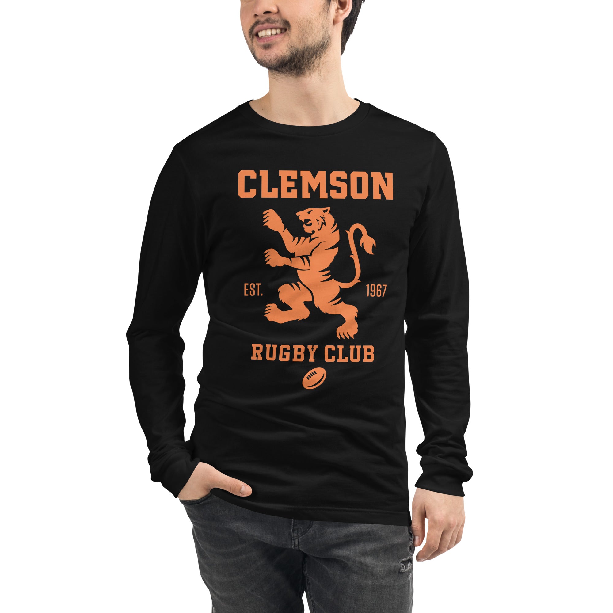 Rugby Imports Clemson Rugby Club Long Sleeve T-Shirt