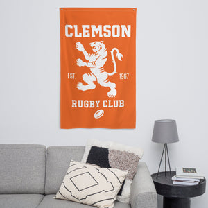 Rugby Imports Clemson Rugby Club Wall Flag