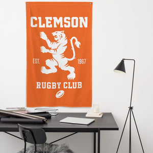 Rugby Imports Clemson Rugby Club Wall Flag