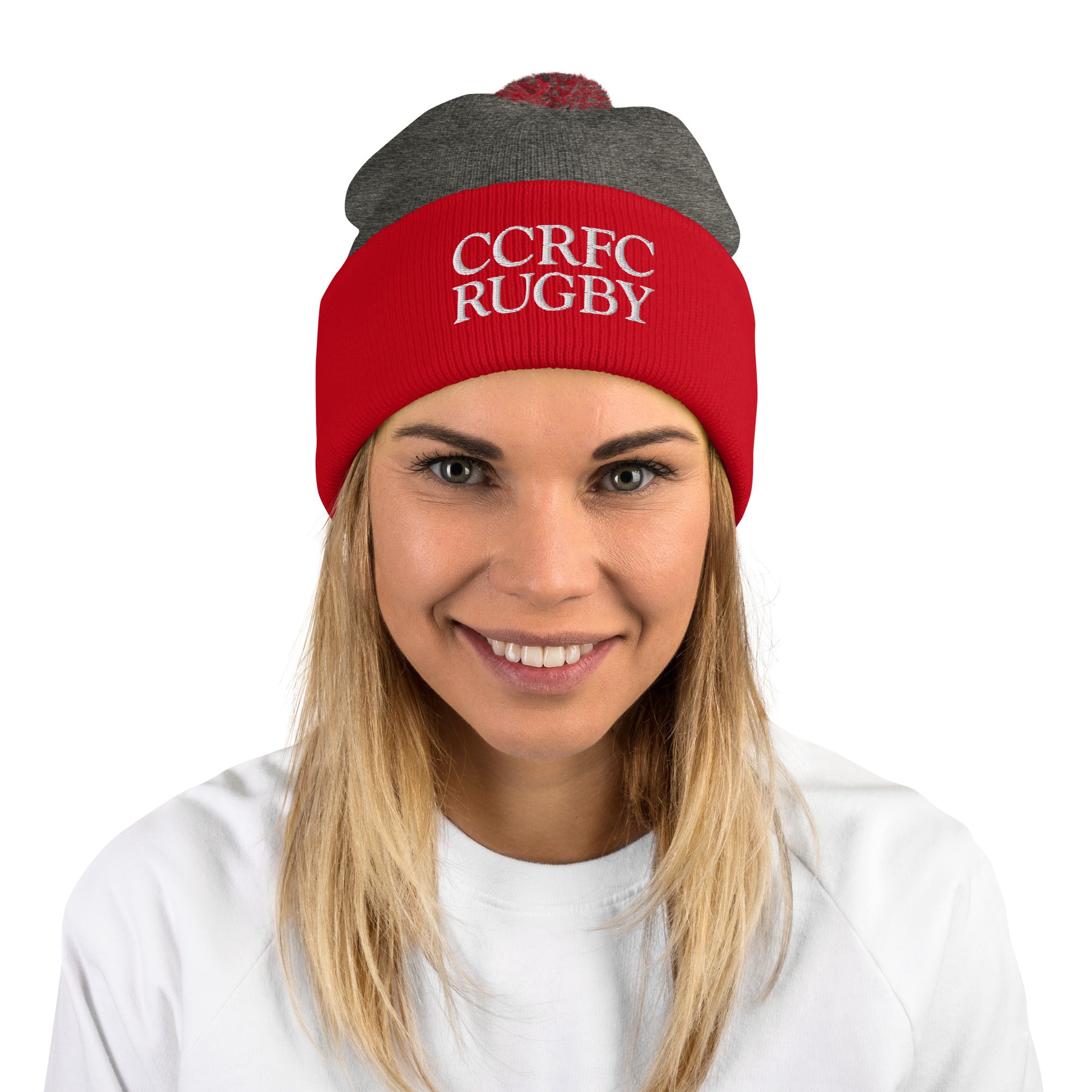 Rugby Imports Concord Carlisle RFC Pom-Pom Beanie