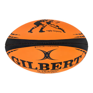 Rugby Imports Copy of Gilbert G-TR4000 Neon Rugby Training Ball - Orange
