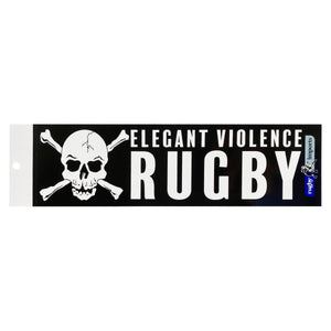 Rugby Imports Elegant Violence Rugby Bumper Sticker
