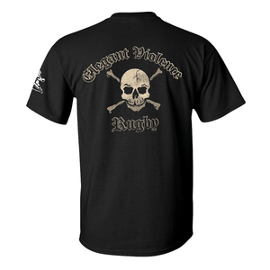 Rugby Imports Elegant Violence Rugby Skull T-Shirt