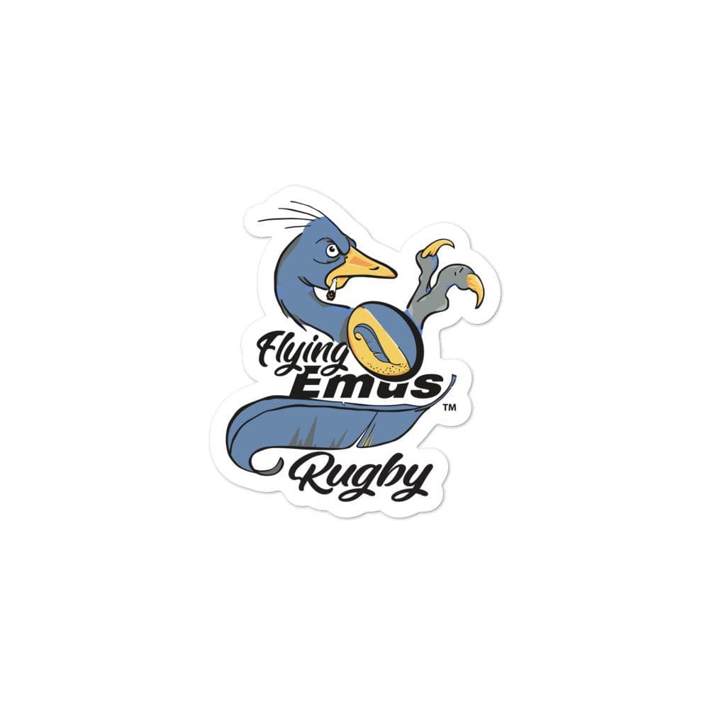 Rugby Imports Flying Emus Rugby Stickers