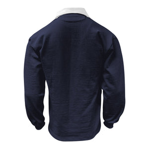 Rugby Imports Georgetown Prep Solid Traditional Rugby Jersey