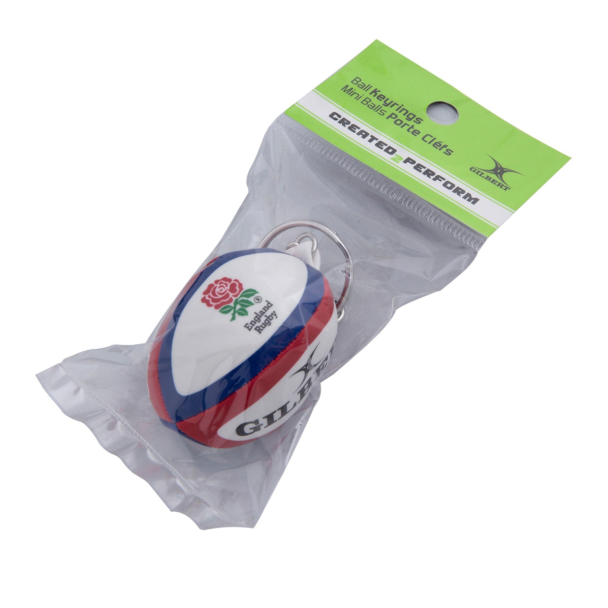 Rugby Imports Gilbert England Rugby Ball Keyring