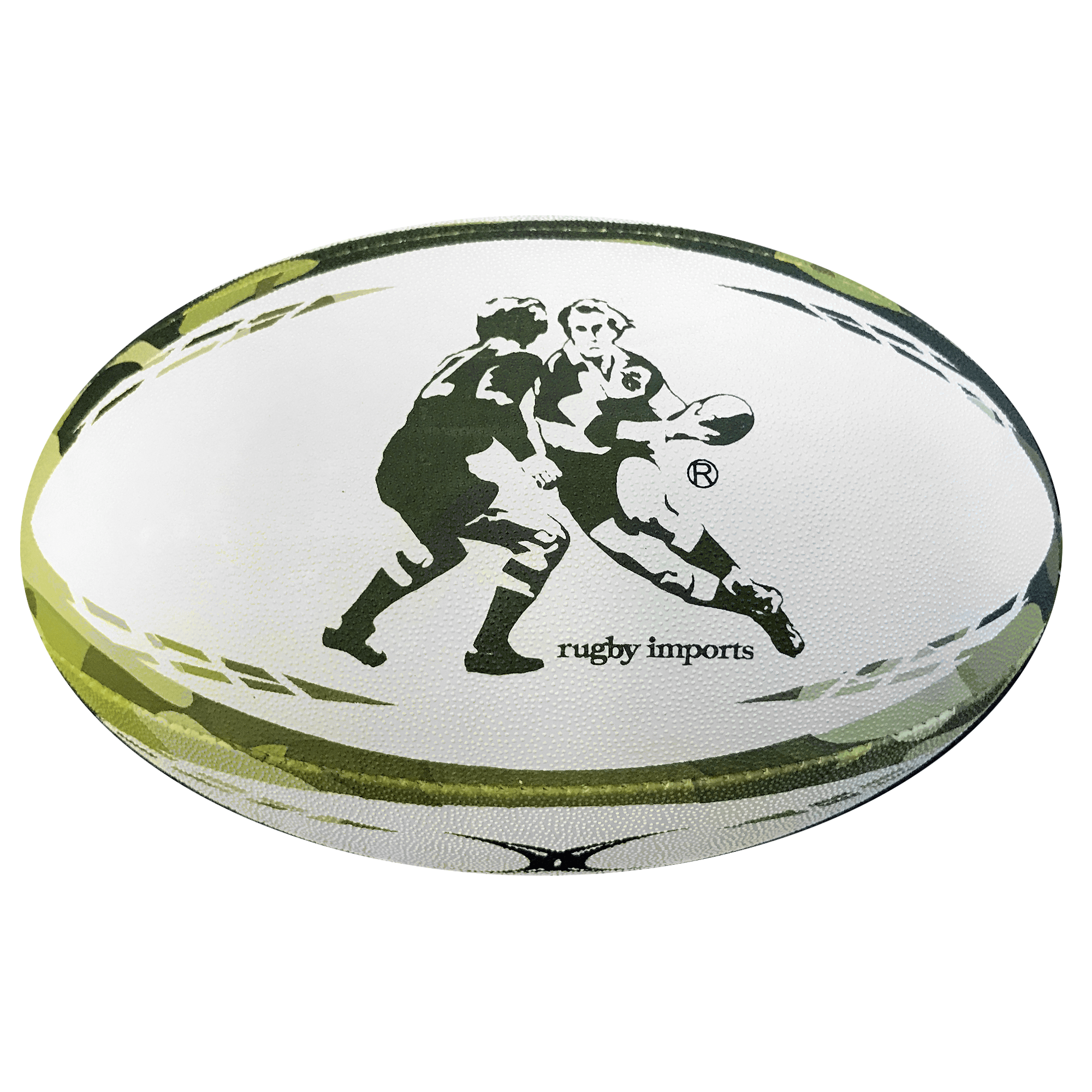 Gilbert Rugby Direct Rugby Balls Plus 5 - Standard Gilbert G-TR3000 Camo Rugby Training Ball